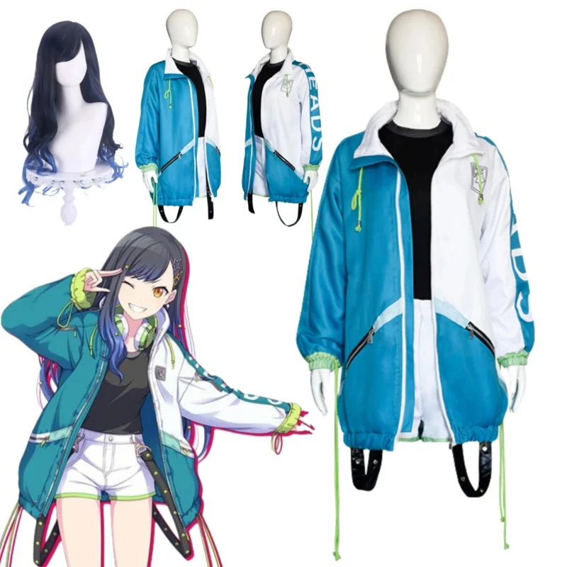 Project Sekai Colorful Stage! Shiraishi An Cosplay Costume Feat Vivid BAD SQUAD Jacket Women Full Suit Halloween Clothing Wig
Project Sekai Colorful Stage! Shiraishi An Cosplay Costume Feat Vivid BAD SQUAD Jacket Women Full Suit Halloween Clothing Wig