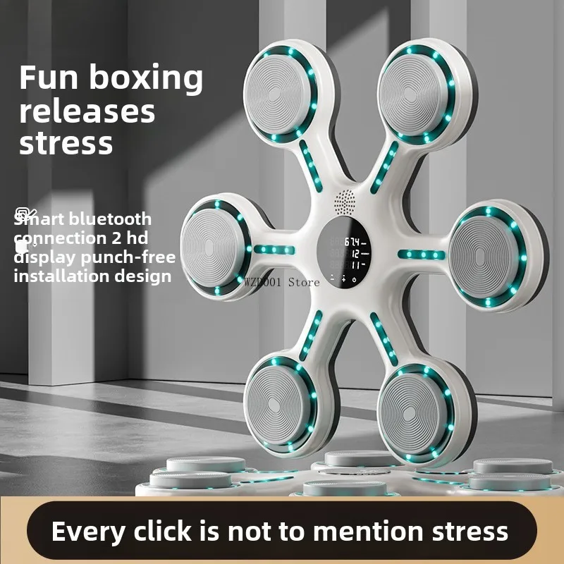 Smart Bluetooth Music Boxing Target Workout Hitting Physical Training Machine Fitness Trainer Boxing Wall Target
Smart Bluetooth Music Boxing Target Workout Hitting Physical Training Machine Fitness Trainer Boxing Wall Target