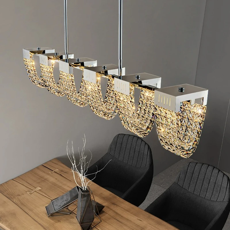 BOSSEN luxury dining room lights personality minimalist Italian minimalist living room bedroom crystal chandelier
BOSSEN luxury dining room lights personality minimalist Italian minimalist living room bedroom crystal chandelier