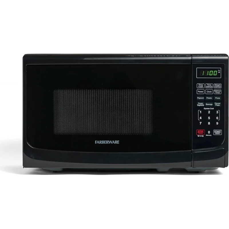 Countertop Microwave 700 Watts, 0.7 Cu. Ft. - Microwave Oven With LED Lighting and Child Lock - Perfect for Apartments and Dorm
Countertop Microwave 700 Watts, 0.7 Cu. Ft. - Microwave Oven With LED Lighting and Child Lock - Perfect for Apartments and Dorm