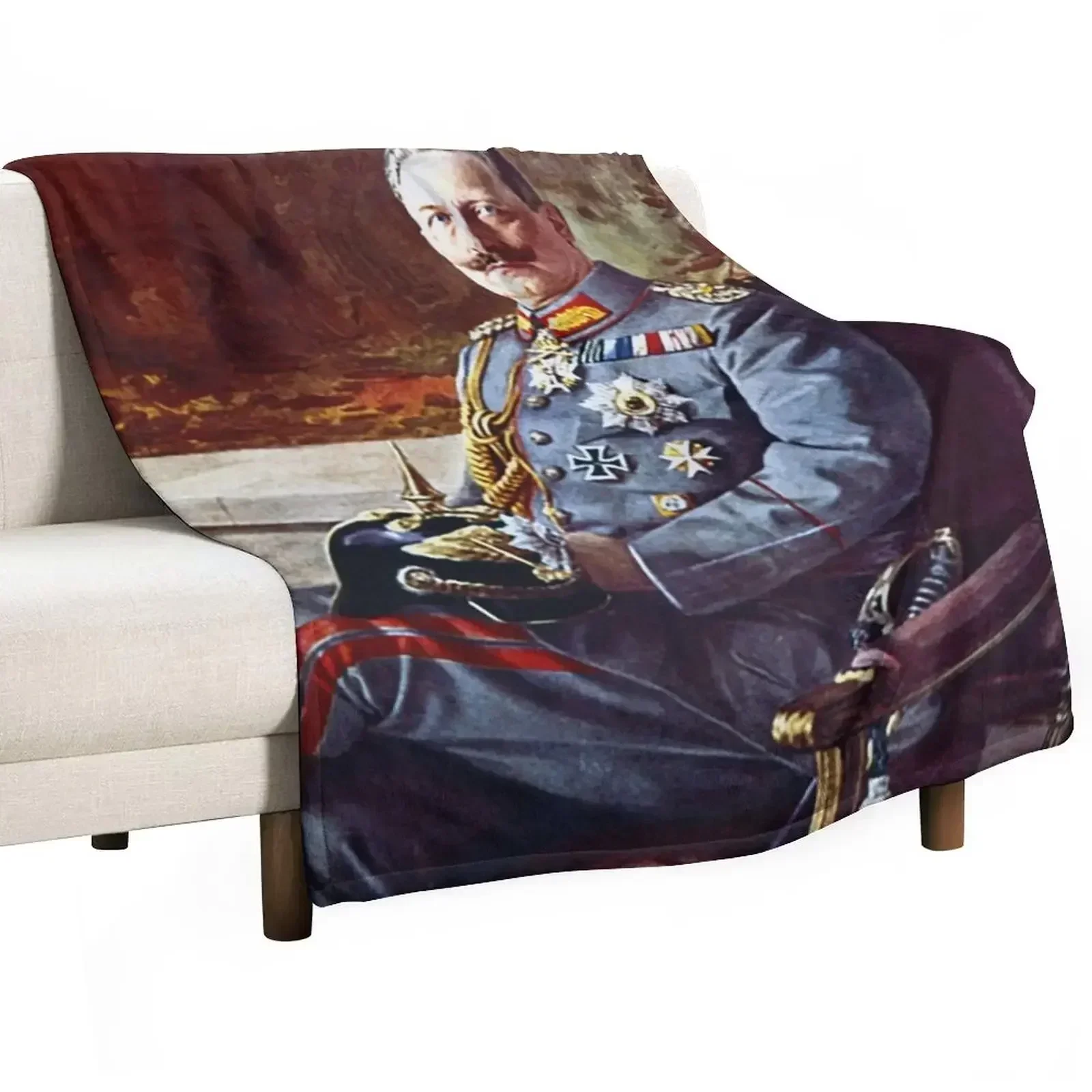 Kaiser Wilhelm II, 1914 seated portrait Throw Blanket Fashion Sofas Beautifuls christmas gifts Blankets
Kaiser Wilhelm II, 1914 seated portrait Throw Blanket Fashion Sofas Beautifuls christmas gifts Blankets