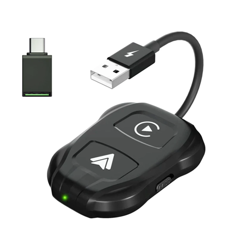 Car Upgrade Wireless Carplay And Android Auto 2 In 1 Adapter Wifi Smart Dongle For Converting Factory Wired To Wireless Parts
Car Upgrade Wireless Carplay And Android Auto 2 In 1 Adapter Wifi Smart Dongle For Converting Factory Wired To Wireless Parts