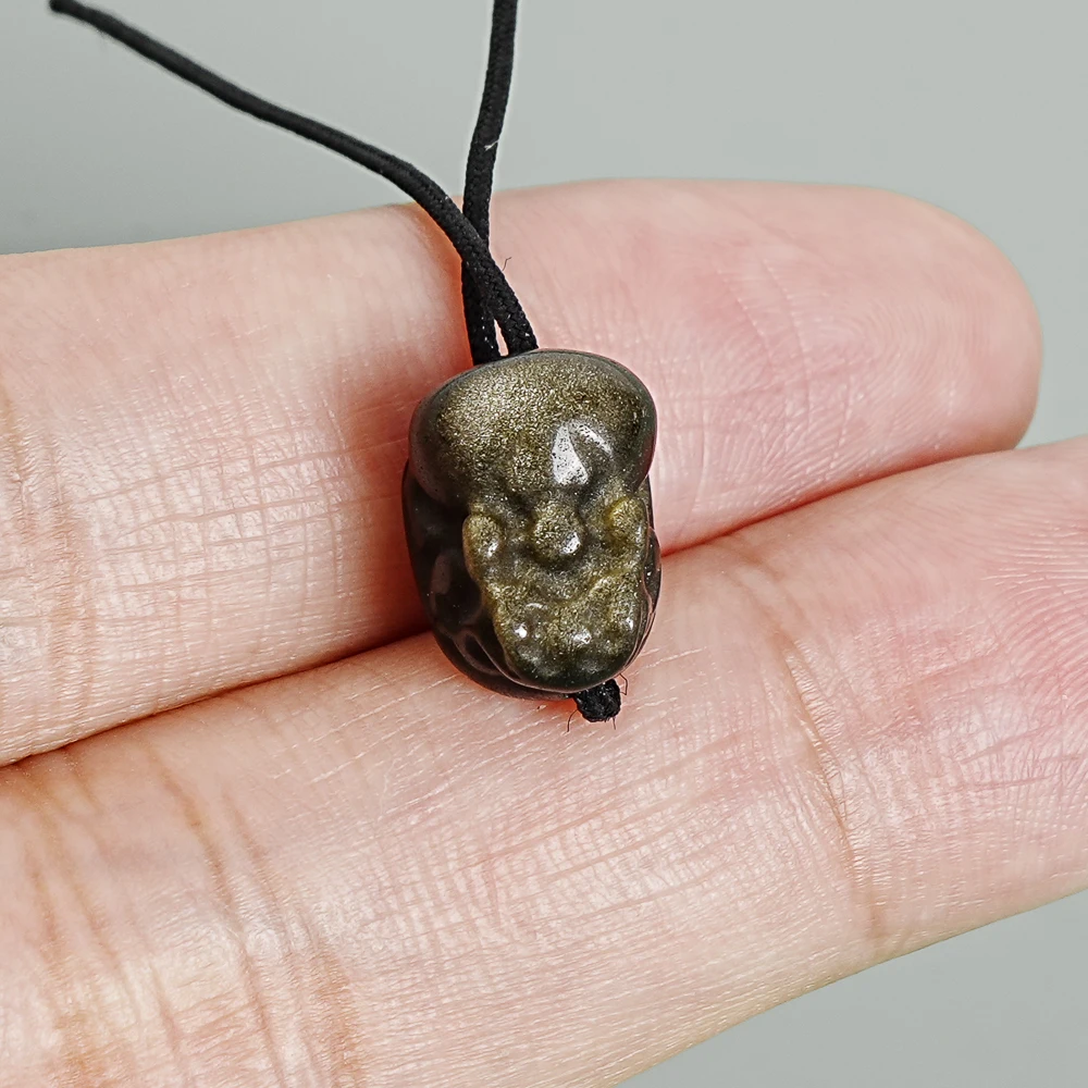 5Pcs Gold Sheen Obsidian Pixiu Pendant 13x9MM Golden Black Wealth-Attracting Charms for DIY Jewelry Best Gifts
5Pcs Gold Sheen Obsidian Pixiu Pendant 13x9MM Golden Black Wealth-Attracting Charms for DIY Jewelry Best Gifts