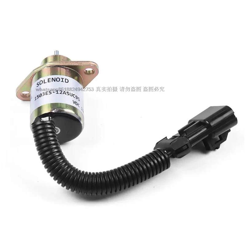 12V Stop Solenoid 1503ES-12A5UC9S 12V for Kubota V1505 R90 R-25-15230-01 251523001
12V Stop Solenoid 1503ES-12A5UC9S 12V for Kubota V1505 R90 R-25-15230-01 251523001