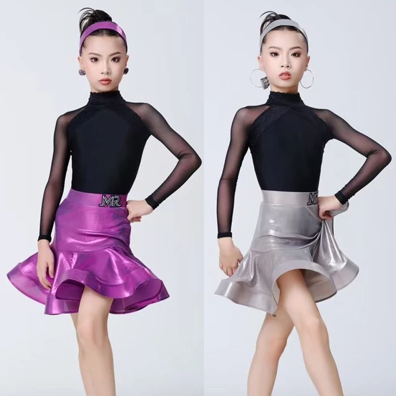 Fashion Performance Latin Dance Clothes For Girls Latin Dance Professional Costume Laser Skirt Kids Stage Dancewear SL11452
Fashion Performance Latin Dance Clothes For Girls Latin Dance Professional Costume Laser Skirt Kids Stage Dancewear SL11452