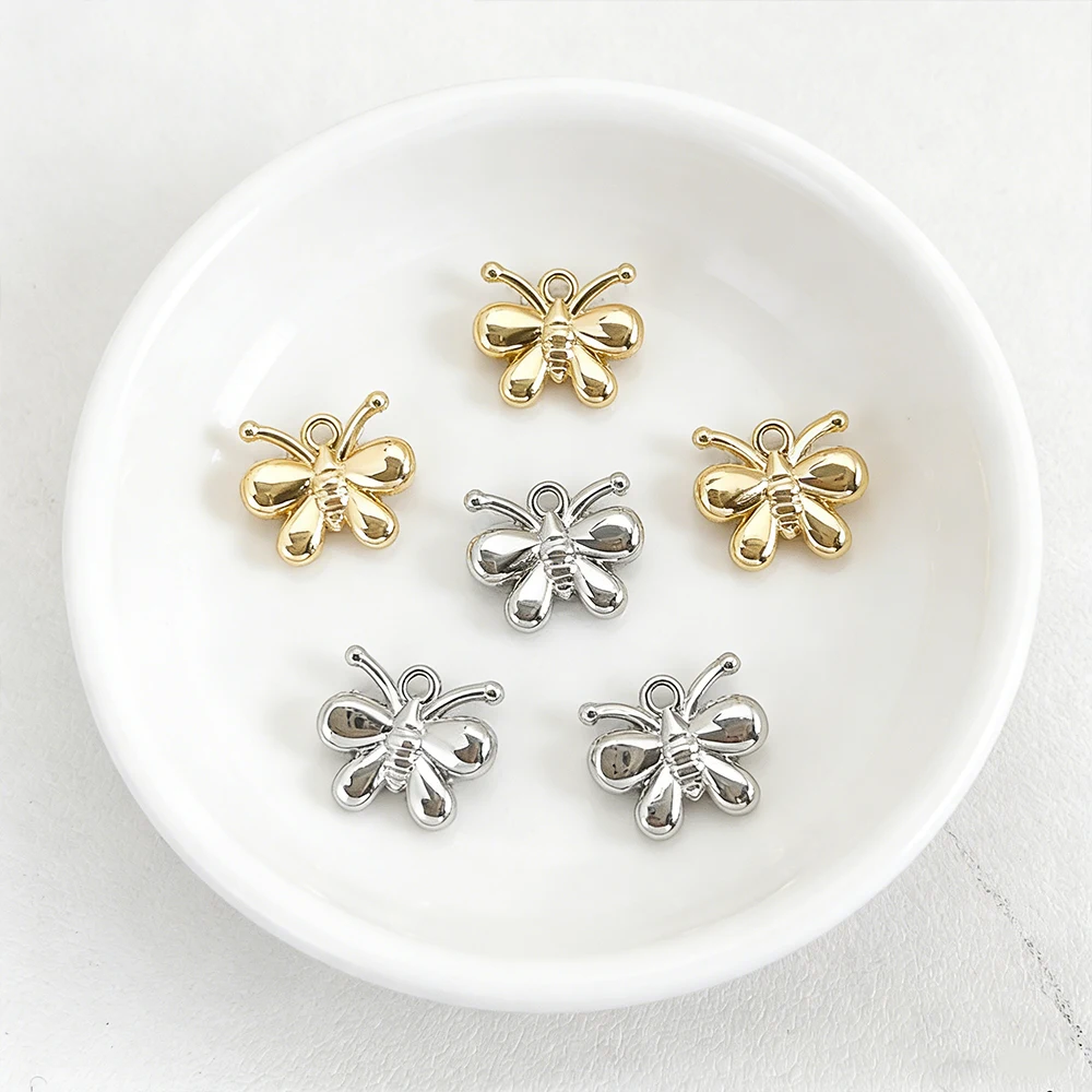 Дизайнерские подвески 10*12 мм, 50 шт., аксессуары для украшений, медные кулоны ручной работы в форме бабочки, с покрытием из настоящего золота # 196348
Дизайнерские подвески 10*12 мм, 50 шт., аксессуары для украшений, медные кулоны ручной работы в форме бабочки, с покрытием из настоящего золота # 196348