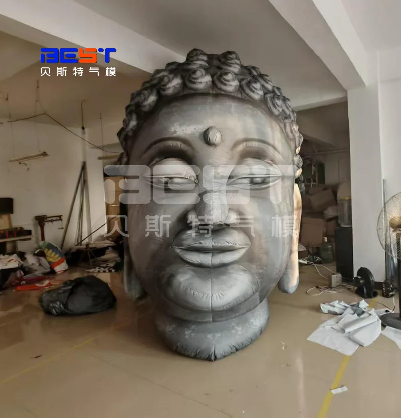 Inflatable Buddha Head Decorative Sculpture for Home Garden Festive Inflatable Artwork for Events And Festivals
Inflatable Buddha Head Decorative Sculpture for Home Garden Festive Inflatable Artwork for Events And Festivals