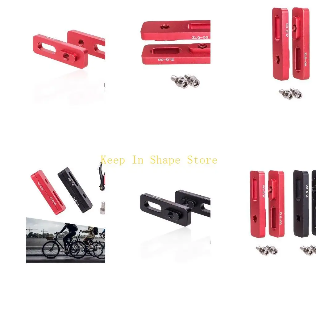 U1JC Durability V Brake Extension Folding Bicycles Brake Extension Adapter Enhancing Braking Ranges
U1JC Durability V Brake Extension Folding Bicycles Brake Extension Adapter Enhancing Braking Ranges