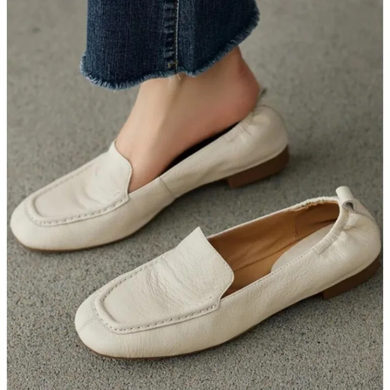 Spring Ladies New Small Leather Shoes Vintage Versatile Loafers British Style Fashion Anti Slip Shoes Casual Women's Low Heels
Spring Ladies New Small Leather Shoes Vintage Versatile Loafers British Style Fashion Anti Slip Shoes Casual Women's Low Heels
