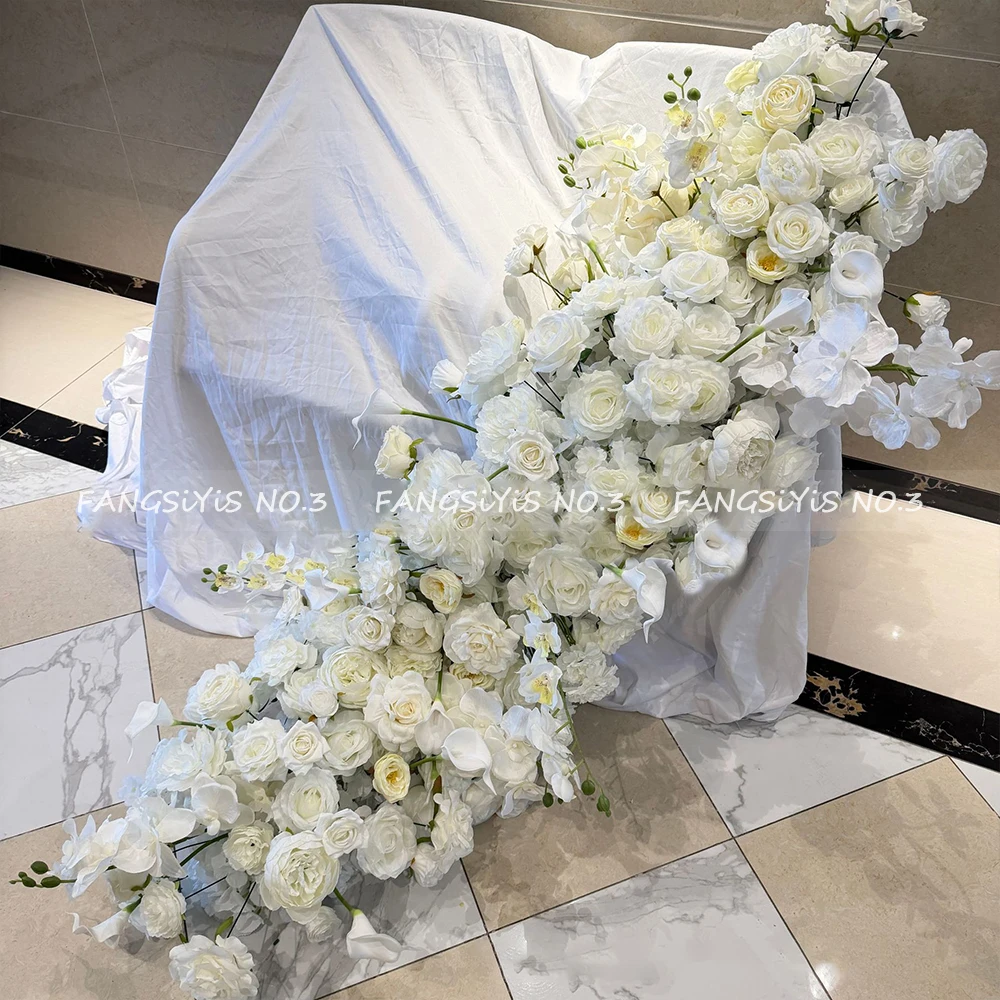 1M 2M 3M Luxury White Rose Orchid Phalaenopsis Artificial Flower Row Wedding Backdrop Arch Table Centerpiece Decor
1M 2M 3M Luxury White Rose Orchid Phalaenopsis Artificial Flower Row Wedding Backdrop Arch Table Centerpiece Decor