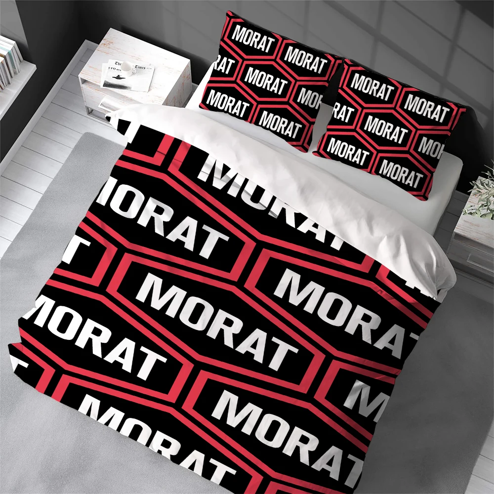Music M-Morat Band Duvet Cover Set Soft Wash Bed 3 Piece Summer Comfortable Student Dormitory Home Baby Bedding Best seller
Music M-Morat Band Duvet Cover Set Soft Wash Bed 3 Piece Summer Comfortable Student Dormitory Home Baby Bedding Best seller