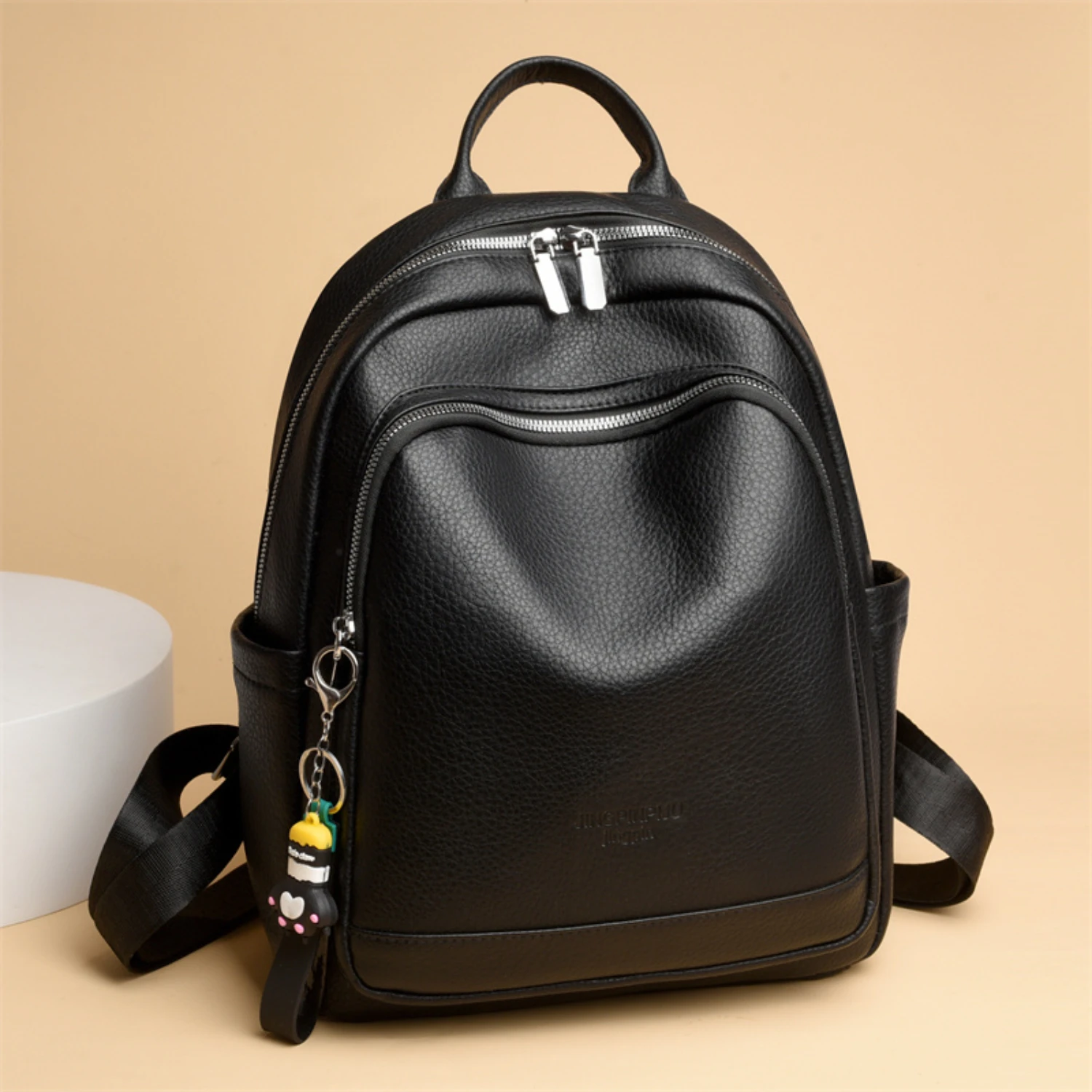 "2024 Women's Fashion Backpack - PU Soft Leather, Korean Style, Large Capacity Travel and Schoolbag"
"2024 Women's Fashion Backpack - PU Soft Leather, Korean Style, Large Capacity Travel and Schoolbag"