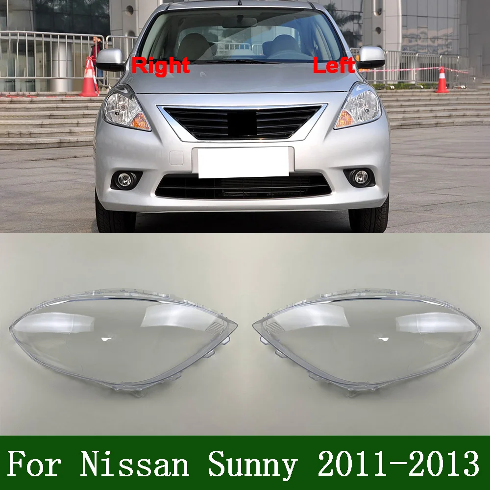 Car Front Headlight cover For Nissan 2011-2013 Sunny Headlamps Cover Transparent Lampshade Case Headlights Shell Lens Plexiglass
Car Front Headlight cover For Nissan 2011-2013 Sunny Headlamps Cover Transparent Lampshade Case Headlights Shell Lens Plexiglass