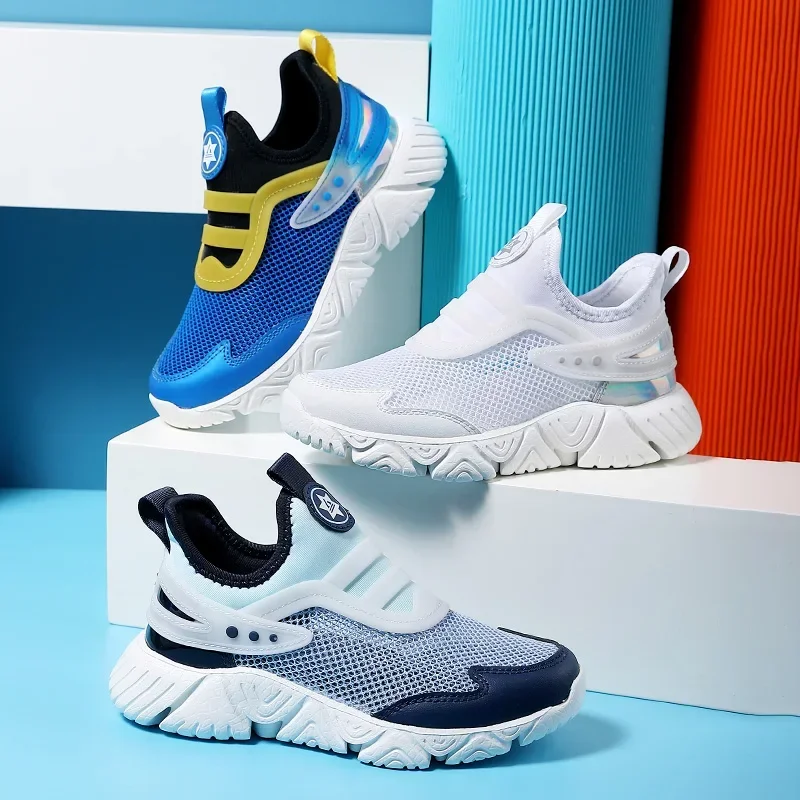 Kids Shoes Boys Mesh Breathable Sports Shoes Girls Fashion Casual Outdoor Running Non-Slip Spring Autumn Sneakers Size 27-38
Kids Shoes Boys Mesh Breathable Sports Shoes Girls Fashion Casual Outdoor Running Non-Slip Spring Autumn Sneakers Size 27-38