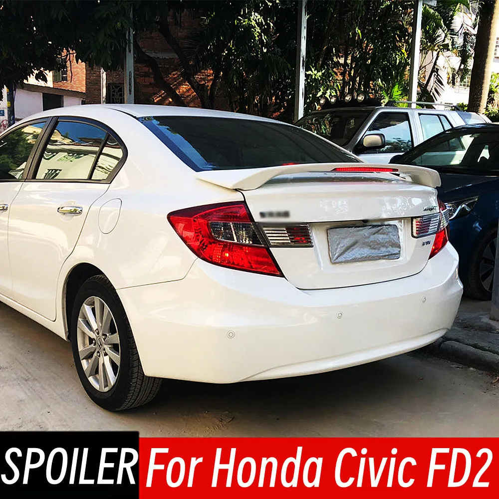 For Honda Civic FD2 2006-2012 Bodykit Car Rear Trunk Lid Boot Ducktail Lip With Lamp Spoiler Wings ABS Tuning Accessories Part
For Honda Civic FD2 2006-2012 Bodykit Car Rear Trunk Lid Boot Ducktail Lip With Lamp Spoiler Wings ABS Tuning Accessories Part