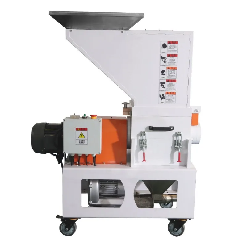 Plastic crusher, scrap material excipient machine, hard material recycling
Plastic crusher, scrap material excipient machine, hard material recycling