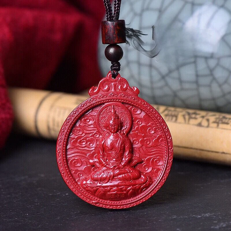 Cinnabar Purple Gold Sand Red Sand Longevity Buddha Pendant Pendant for Men and Women
Cinnabar Purple Gold Sand Red Sand Longevity Buddha Pendant Pendant for Men and Women