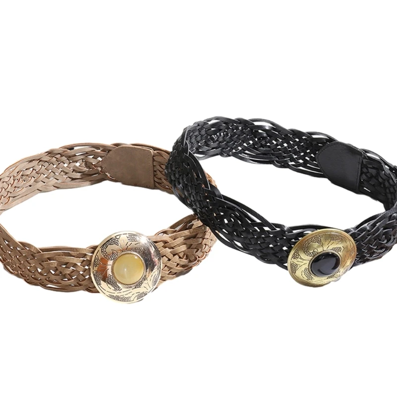Y166 Vintage Women Teens Hollow out Waist Belt PU Leather Weaving Cowboy Waist Belt
Y166 Vintage Women Teens Hollow out Waist Belt PU Leather Weaving Cowboy Waist Belt