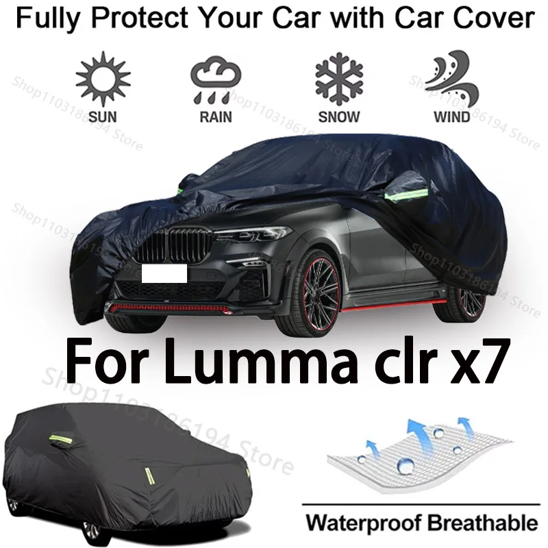 Full Car Cover For Lumma Clr X7 Outdoor Protective Gear-Snowproof, Sunshield, Waterproof and Dustproof Automobile Accessories
Full Car Cover For Lumma Clr X7 Outdoor Protective Gear-Snowproof, Sunshield, Waterproof and Dustproof Automobile Accessories