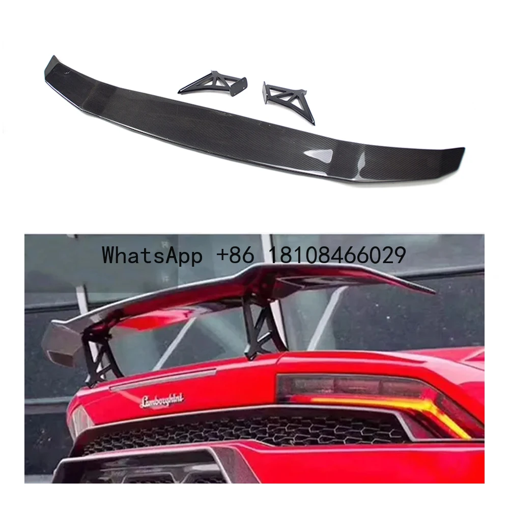 LP610 LP580 Dry Carbon Fiber Car Body Kit Car Accessories V Style Rear Spoiler Rear Wing for Lamborghini Huracan LP610 LP580
LP610 LP580 Dry Carbon Fiber Car Body Kit Car Accessories V Style Rear Spoiler Rear Wing for Lamborghini Huracan LP610 LP580