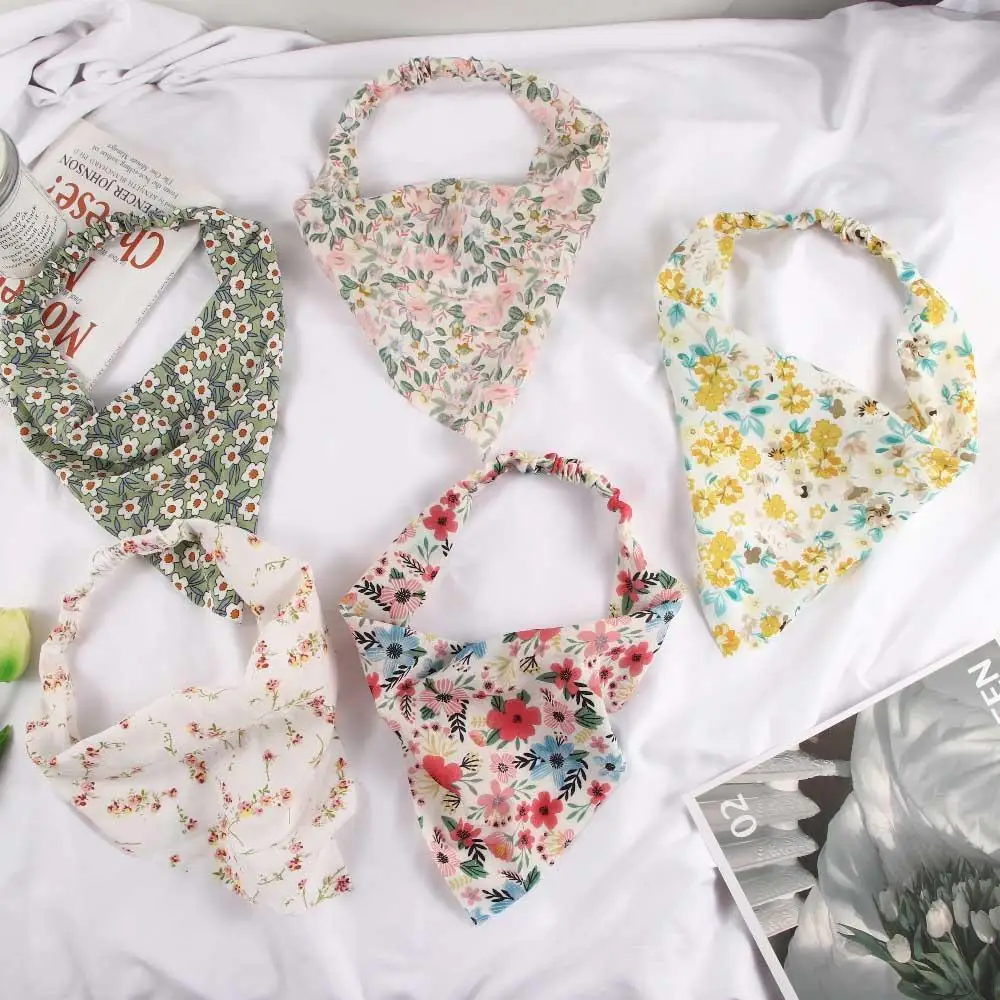 Vintage Sweet Hair Accessories Flower Women Elastic Hair Scarf Headwrap Turban Triangle Bandana
Vintage Sweet Hair Accessories Flower Women Elastic Hair Scarf Headwrap Turban Triangle Bandana