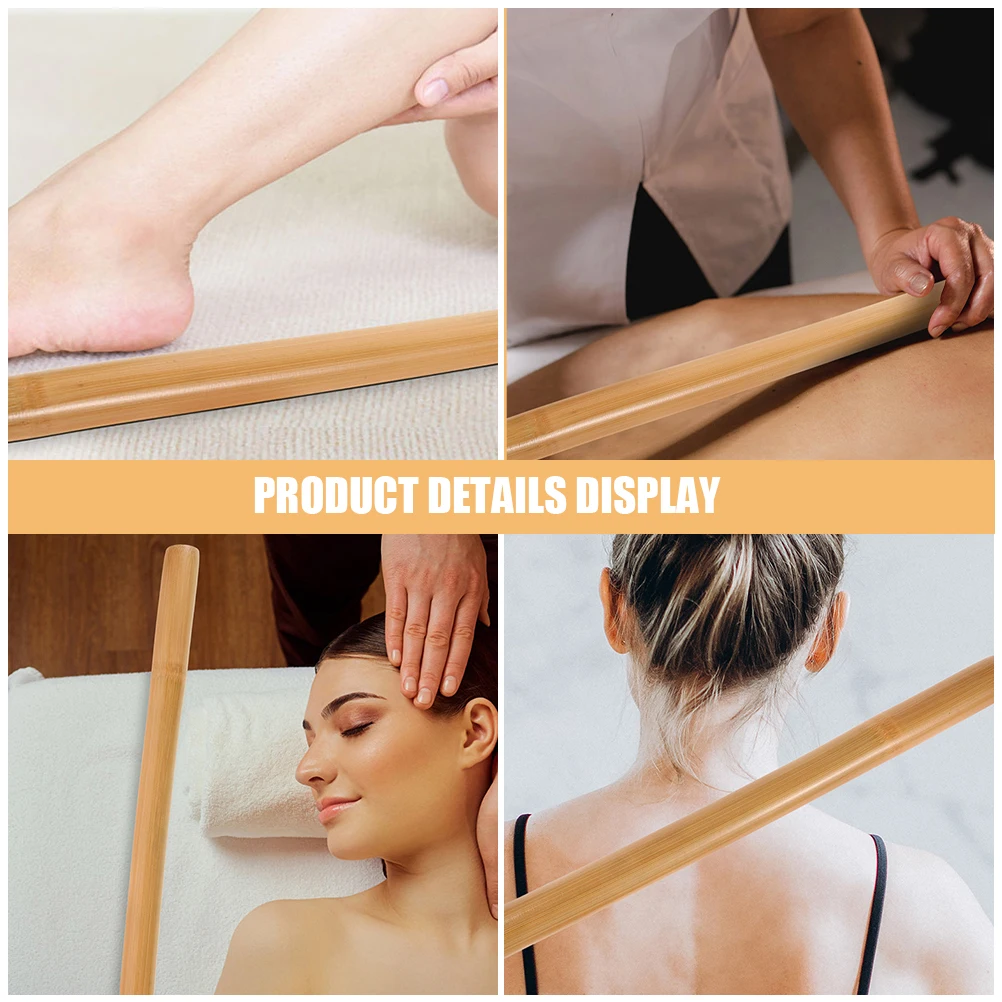 Household Bamboo Massager Stick For Back Neck Shoulder Fatigue Relief Manual Massage Tool Non-Slip Handle Lightweight Body
Household Bamboo Massager Stick For Back Neck Shoulder Fatigue Relief Manual Massage Tool Non-Slip Handle Lightweight Body