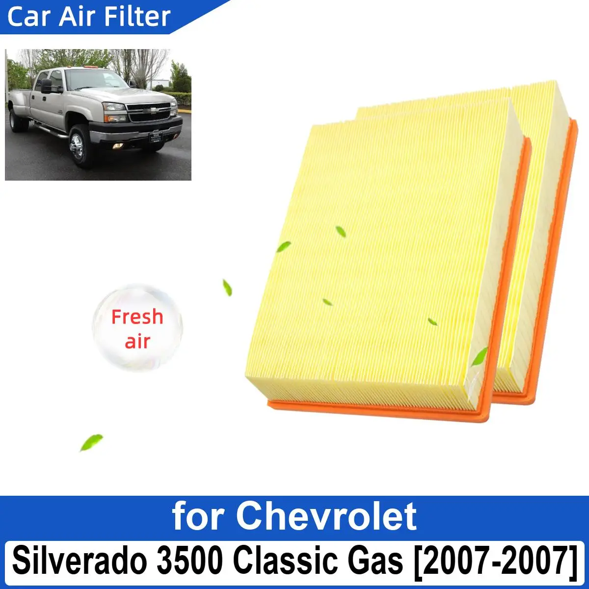 Воздушный фильтр двигателя для Chevrolet Silverado 3500 Classic Gas 2007-2007 Motor Bon Fiber, автомобильные фильтры для салона CA8755A 15908915 1590891
Воздушный фильтр двигателя для Chevrolet Silverado 3500 Classic Gas 2007-2007 Motor Bon Fiber, автомобильные фильтры для салона CA8755A 15908915 1590891
