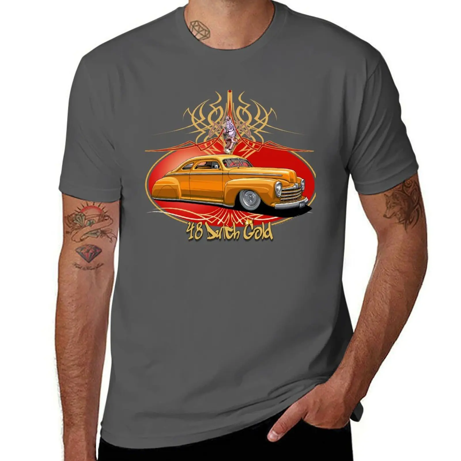 GOLD 48 DESIGN DUTCH T-Shirt Christmas Casual Short Sleeve Top
GOLD 48 DESIGN DUTCH T-Shirt Christmas Casual Short Sleeve Top