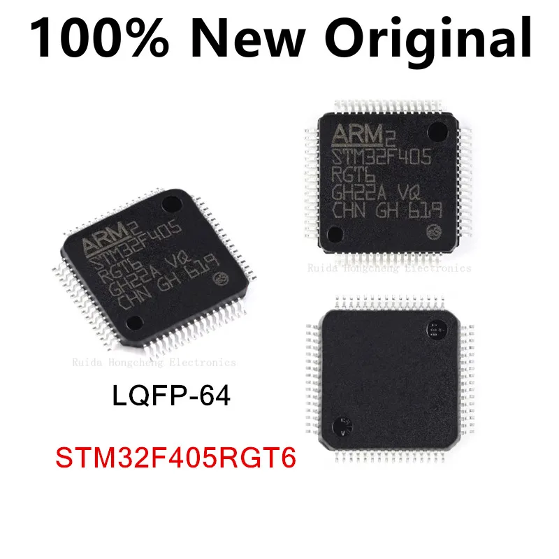 2-5PCS/Lot STM32F405RGT6 LQFP-64 ARM Cortex-M4 New original 32-bit microcontroller MCU STM32F405
2-5PCS/Lot STM32F405RGT6 LQFP-64 ARM Cortex-M4 New original 32-bit microcontroller MCU STM32F405