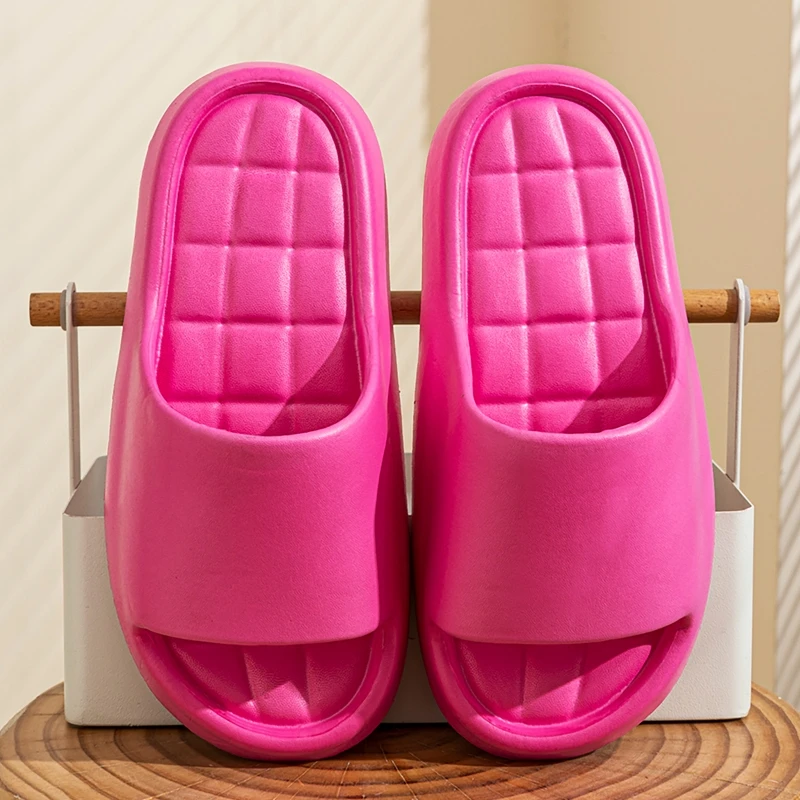 Fashion Women's Slippers Summer Indoor Solid Color Thick Soft Bottom Non-slip Cotton Home Leisure Shoes Couple
Fashion Women's Slippers Summer Indoor Solid Color Thick Soft Bottom Non-slip Cotton Home Leisure Shoes Couple