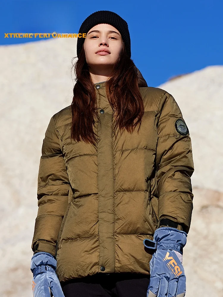 Women's Autumn Winter Puffer Jacket Small Size Duck down Coat Waterproof Warm Stand Collar Long Sleeve Thick Nylon
Women's Autumn Winter Puffer Jacket Small Size Duck down Coat Waterproof Warm Stand Collar Long Sleeve Thick Nylon