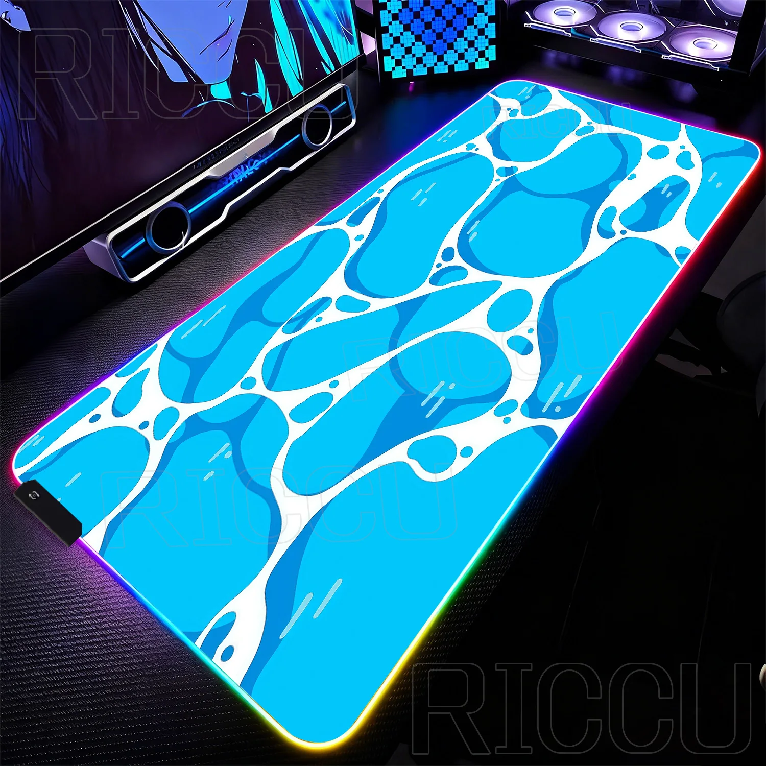 RGB HD 40x90cm Blue Waves anime Mouse Pad Gamer Large Art Mousepad XXL Desk Mats Office Carpet Rubber Laptop LED expand Desk Mat
RGB HD 40x90cm Blue Waves anime Mouse Pad Gamer Large Art Mousepad XXL Desk Mats Office Carpet Rubber Laptop LED expand Desk Mat