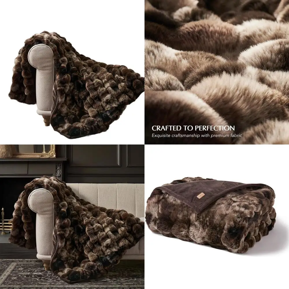 Ультрамягкий пушистый плед из искусственного кроличьего меха, толстое теплое одеяло с пузырчатой текстурой для кровати, уютный двусторонний чехол для дивана, кресла, софы
Ультрамягкий пушистый плед из искусственного кроличьего меха, толстое теплое одеяло с пузырчатой текстурой для кровати, уютный двусторонний чехол для дивана, кресла, софы