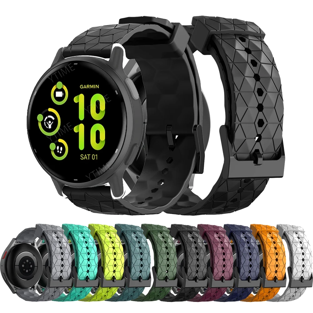 Forerunner 55 158 168 165 265 255 245 Music Watchband 20mm Sports Strap Watch Band For Garmin Vivoactive 3/5 Silicone Bracelet
Forerunner 55 158 168 165 265 255 245 Music Watchband 20mm Sports Strap Watch Band For Garmin Vivoactive 3/5 Silicone Bracelet