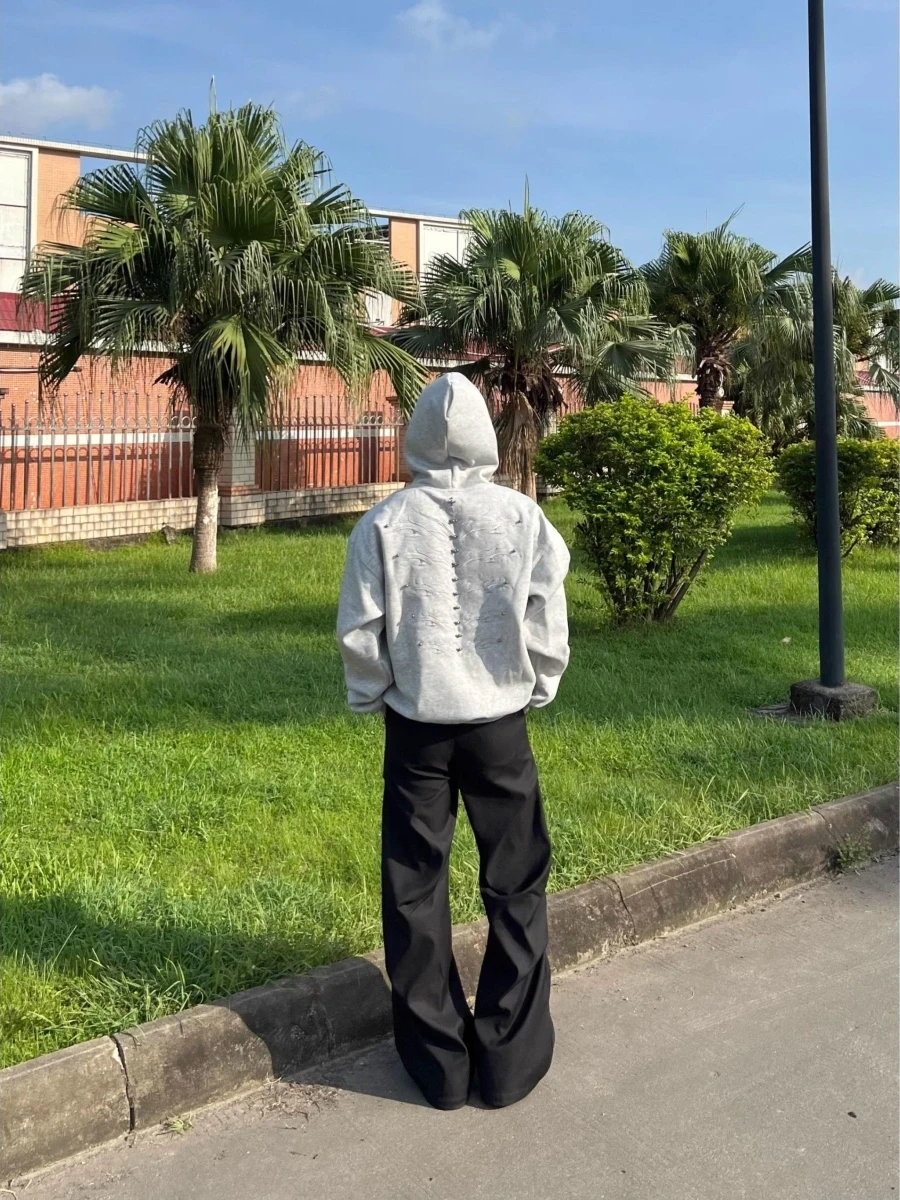 Американское худи оверсайз в стиле Cleanfit с ретро-вышивкой, свободный повседневный свитшот из смесового хлопка и полиэстера
Американское худи оверсайз в стиле Cleanfit с ретро-вышивкой, свободный повседневный свитшот из смесового хлопка и полиэстера