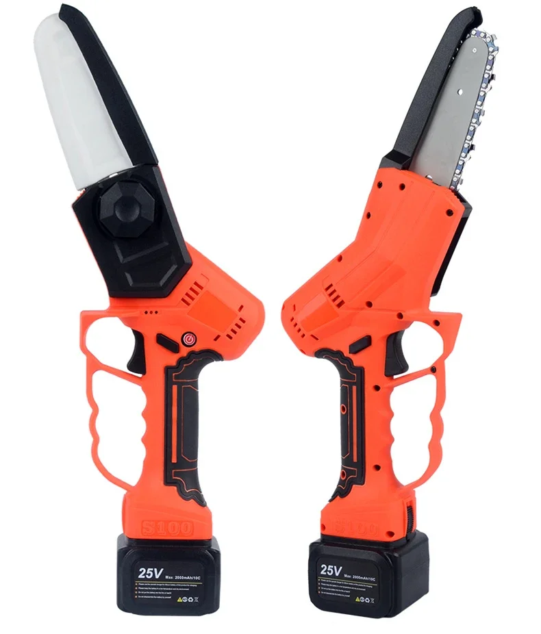 Mini Chainsaw Cordless Power Chain Saws Courtyard Tree Pruning Shears Portable 25V Electric Chainsaw Battery Industrial 1 Years
Mini Chainsaw Cordless Power Chain Saws Courtyard Tree Pruning Shears Portable 25V Electric Chainsaw Battery Industrial 1 Years