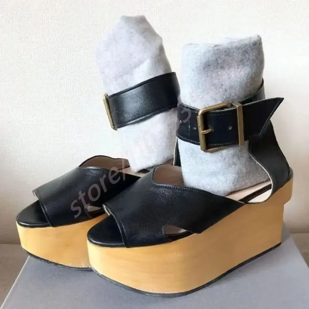 Thick Sole Ladies Weird Heel Sandals 2025 Summer New Sexy Party Buckle Lolita Peep Toe Sandals Fashion High Heel Roman Sandal
Thick Sole Ladies Weird Heel Sandals 2025 Summer New Sexy Party Buckle Lolita Peep Toe Sandals Fashion High Heel Roman Sandal