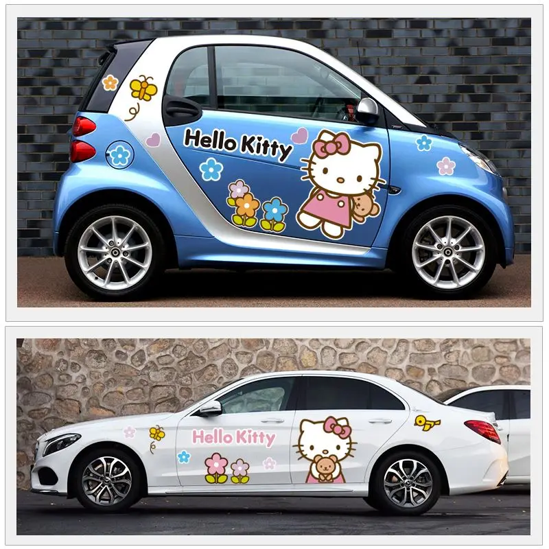 Hello Kitty Car Stickers Car Clothing Car Film Water Proof Cover The Scratches Cute Cartoon Car Decoration Accessories Gift
Hello Kitty Car Stickers Car Clothing Car Film Water Proof Cover The Scratches Cute Cartoon Car Decoration Accessories Gift