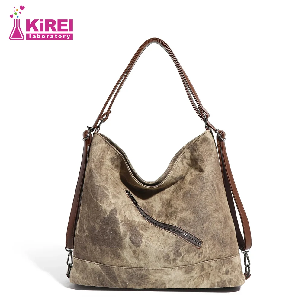 Vintage Canvas Tote Bag Simple and Fashionable Large Capacity Crossbody Bag Multifunctional Single Shoulder Bag For Women
Vintage Canvas Tote Bag Simple and Fashionable Large Capacity Crossbody Bag Multifunctional Single Shoulder Bag For Women
