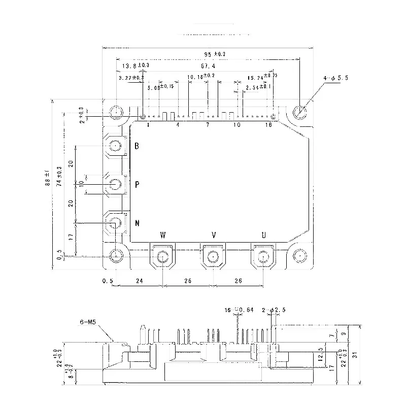 6MBP50RA120-55 6MBP75RA-120-55 6MBP50RA120 6MBP75RA120 Power module IGBT NEW
6MBP50RA120-55 6MBP75RA-120-55 6MBP50RA120 6MBP75RA120 Power module IGBT NEW