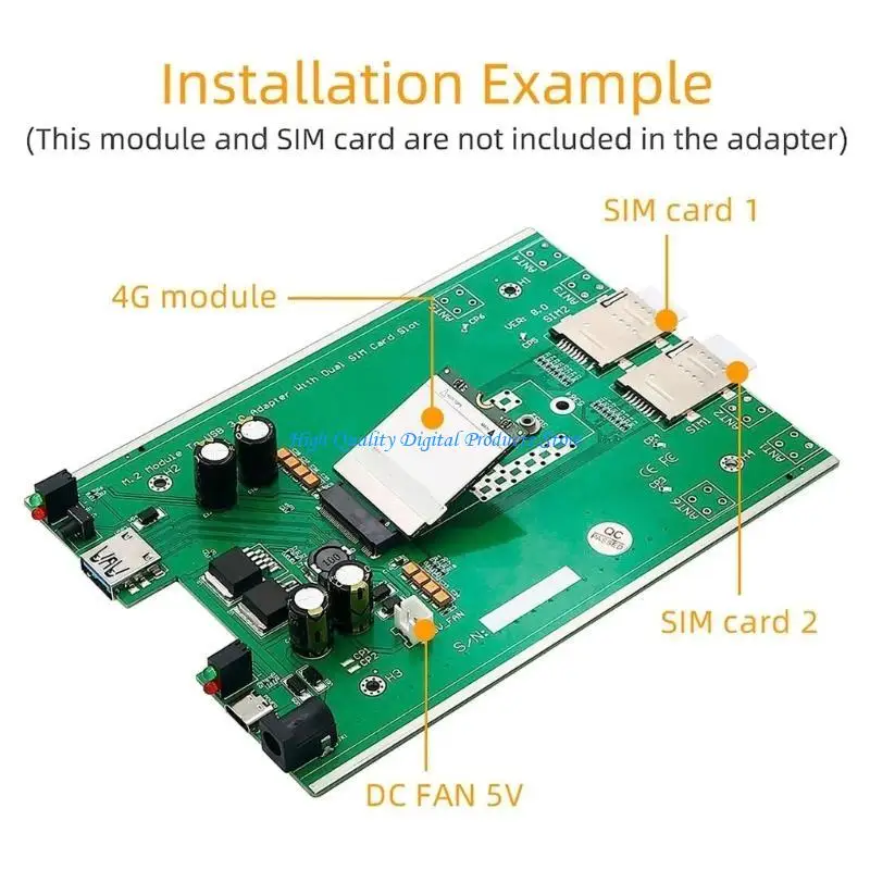 U2JE Durable Metal to USB3.0 Adapter with Integrated Cooling Fan Card Slot Dc5-12v Auxiliary Power Supply
U2JE Durable Metal to USB3.0 Adapter with Integrated Cooling Fan Card Slot Dc5-12v Auxiliary Power Supply