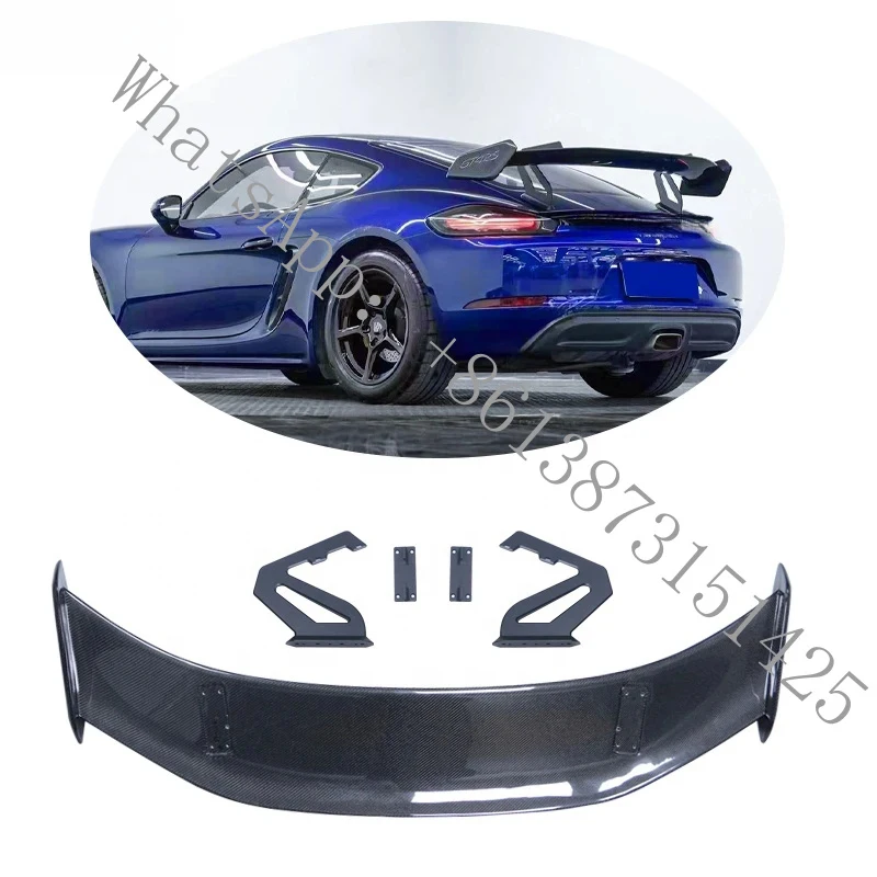 Suitable Car Body Parts 718 981 982 Cayman Upgrade GT4RS Rear Trunk Spoiler Carbon Fiber Tail Spoiler 718 Rear Spoiler
Suitable Car Body Parts 718 981 982 Cayman Upgrade GT4RS Rear Trunk Spoiler Carbon Fiber Tail Spoiler 718 Rear Spoiler