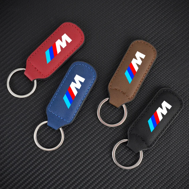 New PU Leather Car Emblem Key Chain Ring Keyring For BMW M X2 X3 X5 X6 E46 E39 E90 E36 E60 E34 E30 F30 G20 Keychain Accessories
New PU Leather Car Emblem Key Chain Ring Keyring For BMW M X2 X3 X5 X6 E46 E39 E90 E36 E60 E34 E30 F30 G20 Keychain Accessories