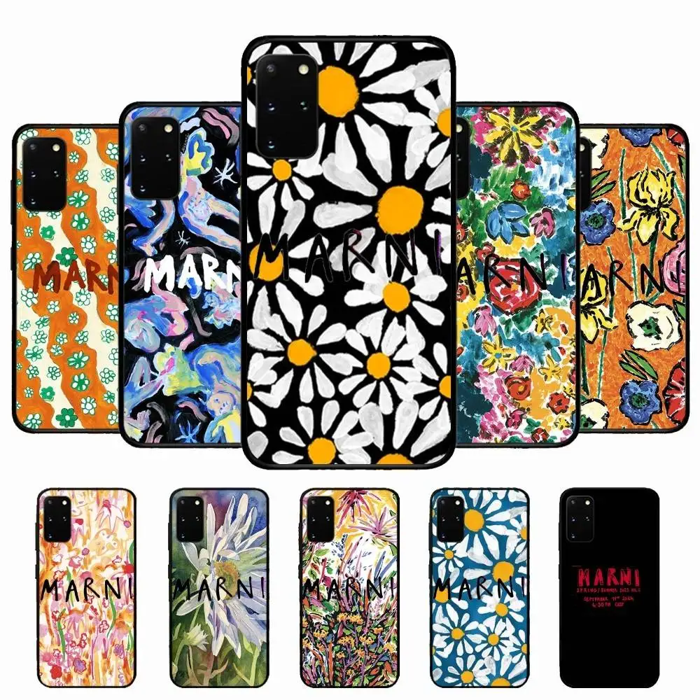 M-Marni Flower Phone Case For Samsung S 24 Fe 25 Ultra Plus 20 Lite 21 30 22 23 24 22 Ultra 5G Fundas
M-Marni Flower Phone Case For Samsung S 24 Fe 25 Ultra Plus 20 Lite 21 30 22 23 24 22 Ultra 5G Fundas