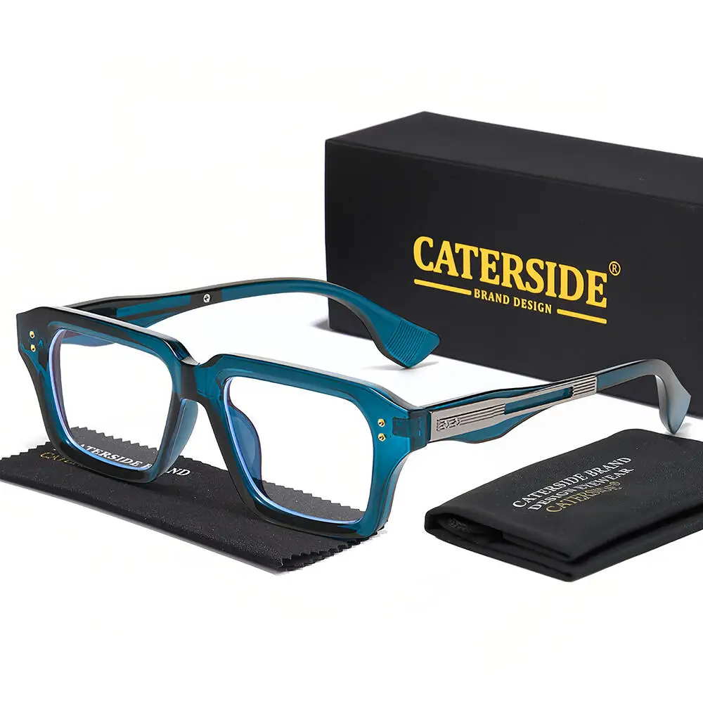 Новая винтажная оправа для очков CATERSIDE для мужчин и женщин, защита от синего света, уникальный дизайн, квадратная оправа для чтения
Новая винтажная оправа для очков CATERSIDE для мужчин и женщин, защита от синего света, уникальный дизайн, квадратная оправа для чтения