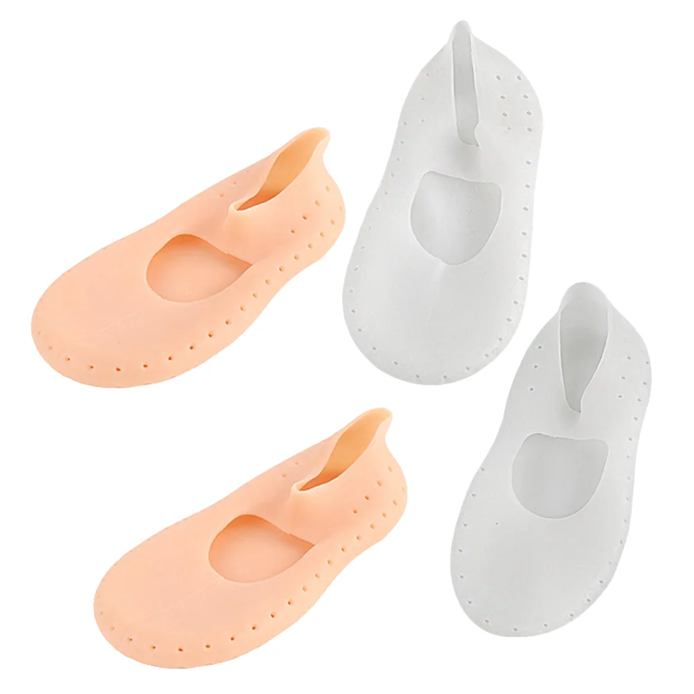 2 Pair Invisible Socks Gel Heel Foot Care Tool No Show Silicone Moisturizing Women's
2 Pair Invisible Socks Gel Heel Foot Care Tool No Show Silicone Moisturizing Women's