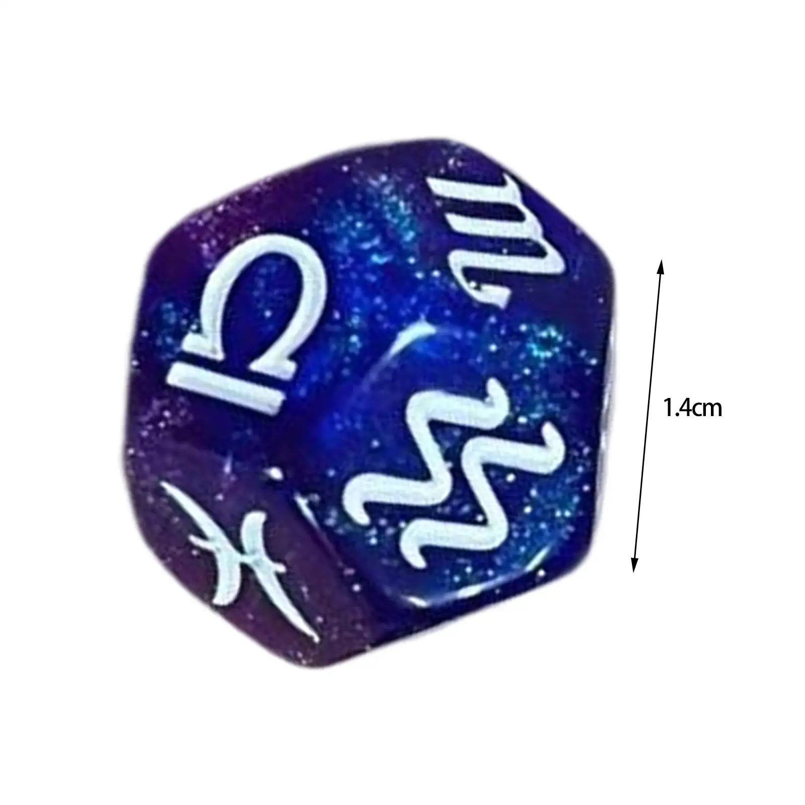 3Pcs Astrological Dice, Constellation Sign Dice, Polyhedral Dice for Family Gathering Party Accessory
3Pcs Astrological Dice, Constellation Sign Dice, Polyhedral Dice for Family Gathering Party Accessory