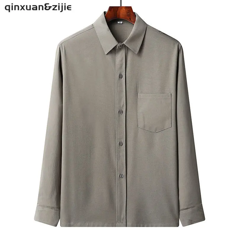 Men Korean Fashion Long Sleeve Shirts Mens With Pocket Single Breasted Blouses Male Button Up Shirts Tops Plus Size M-6XL
Men Korean Fashion Long Sleeve Shirts Mens With Pocket Single Breasted Blouses Male Button Up Shirts Tops Plus Size M-6XL