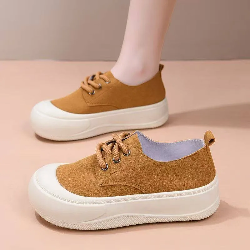Comfortable Thick Bottom Canvas Shoes for Women Soft Sole Slip-On round Toe Anti-Slip Bread Shoe Heightening Casual Style
Comfortable Thick Bottom Canvas Shoes for Women Soft Sole Slip-On round Toe Anti-Slip Bread Shoe Heightening Casual Style