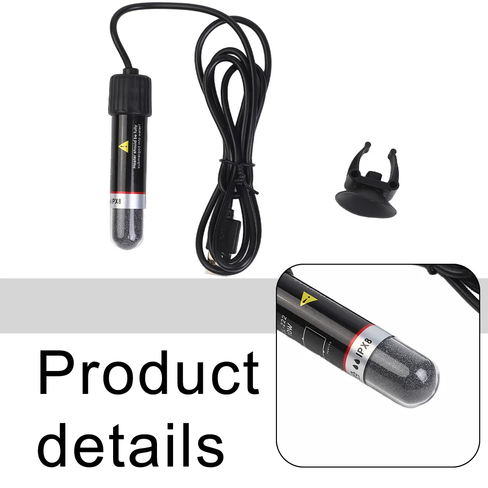 Fish Tank Heating Rod 8.5cm 26° Automatic Constant Temperature Small Heater Temperature Controller For Small Desktop Fish Tank
Fish Tank Heating Rod 8.5cm 26° Automatic Constant Temperature Small Heater Temperature Controller For Small Desktop Fish Tank